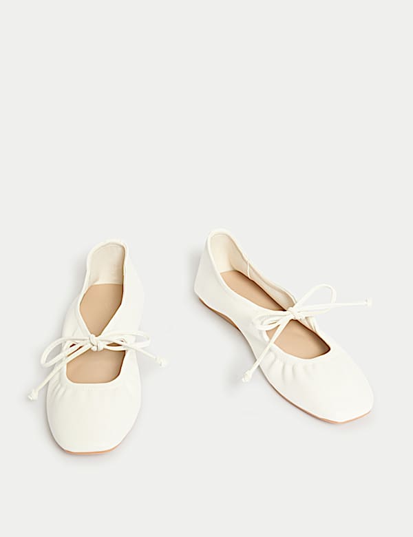 Bow Flat Ballet Pumps - HU