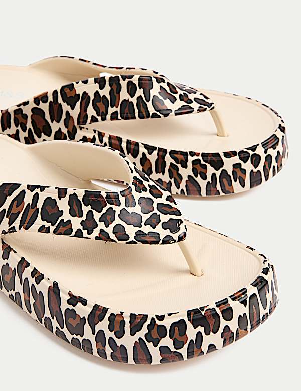 Slip On Flatform Sandals - MX