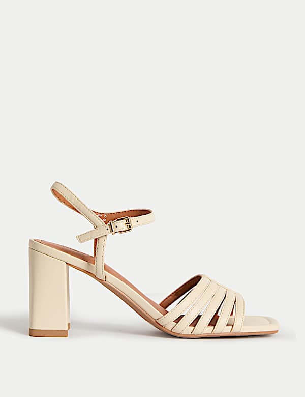 Strappy Block Heel Sandals - US