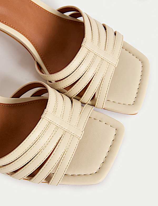 Strappy Block Heel Sandals - ES