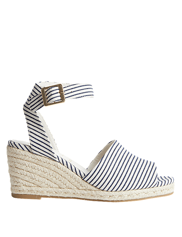 Wide Fit Wedge Espadrilles