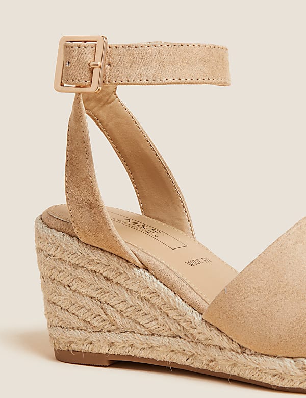 Wide Fit Wedge Espadrilles