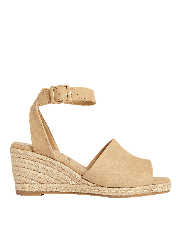 Wide Fit Wedge Espadrilles