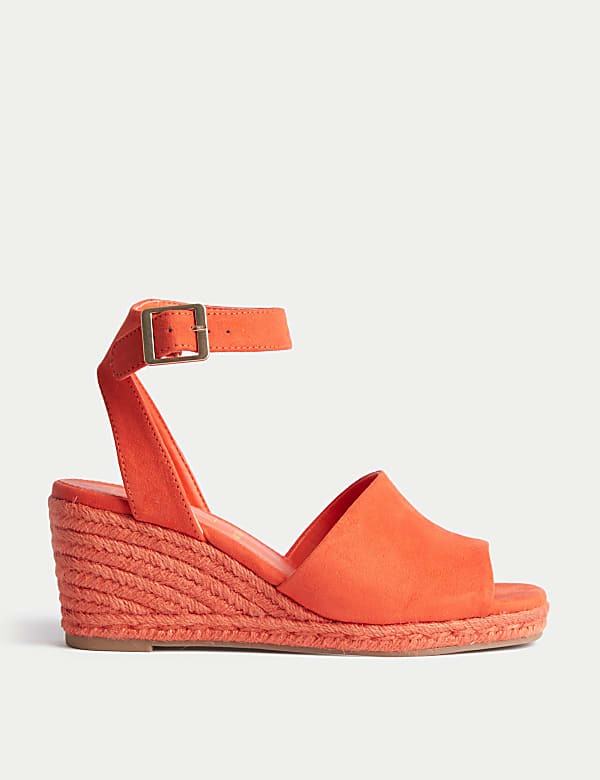 Buy Wide Fit Wedge Espadrilles at Marks Spencer