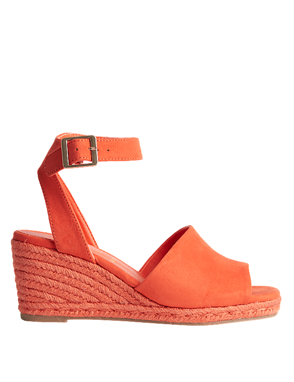 Wide Fit Wedge Espadrilles