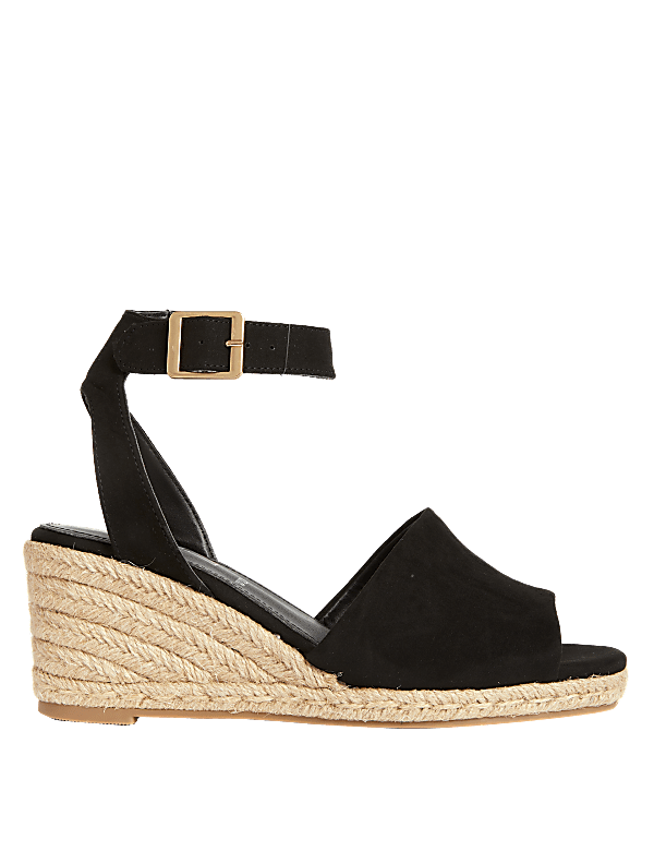 Wide Fit Wedge Espadrilles
