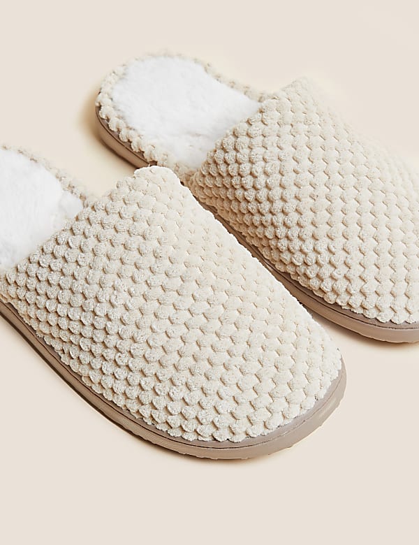 Mule Slippers with Secret Support
