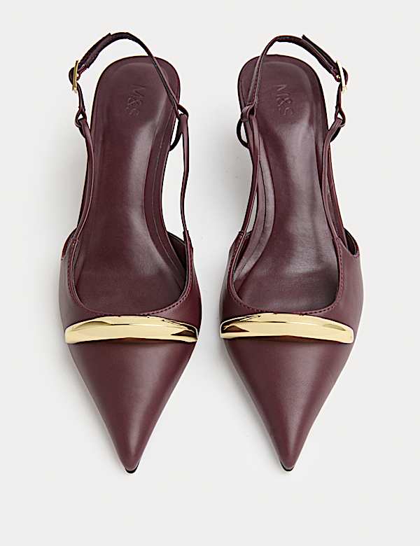 Slingback Kitten Heels - NL