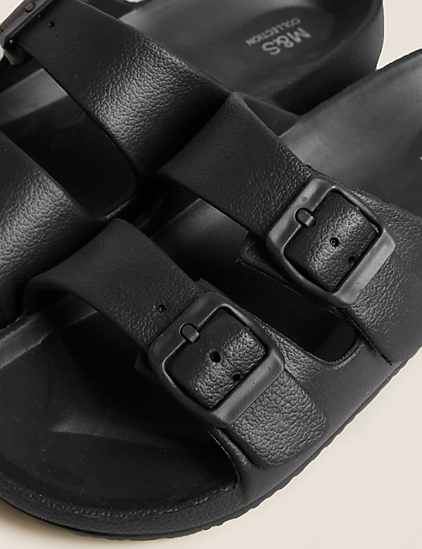 Buckle Footbed Sliders with BLOOM™