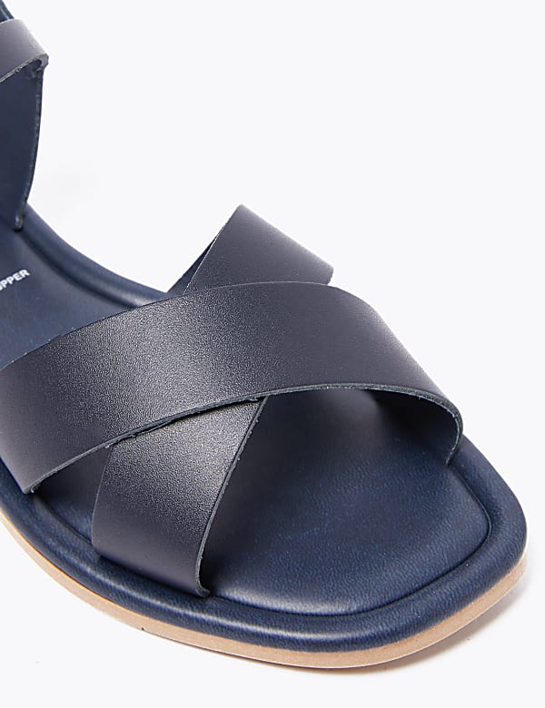 Leather Open Toe Sandals