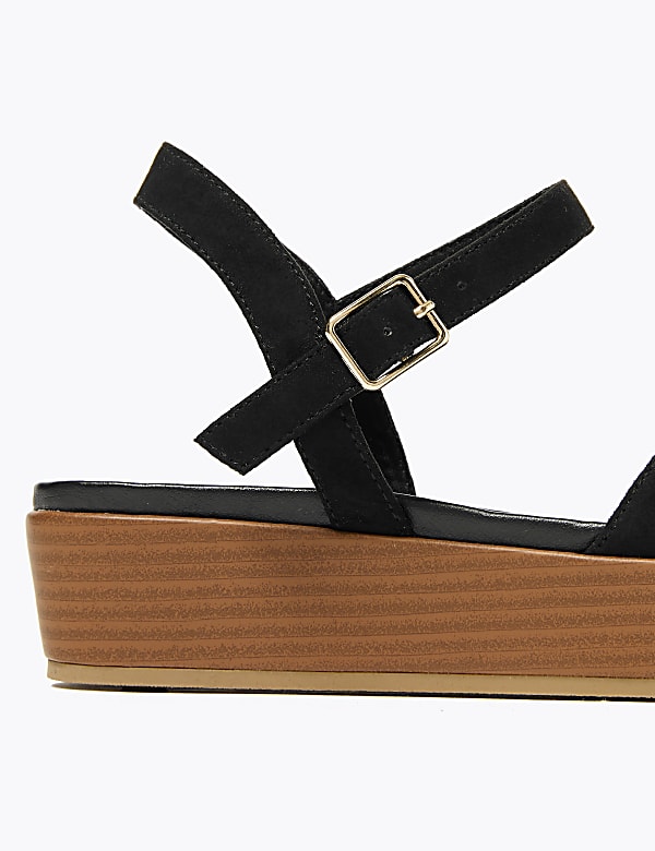 Ankle Strap Flatform Open Toe Sandals