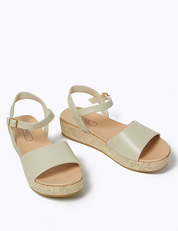 Ankle Strap Flatform Open Toe Sandals