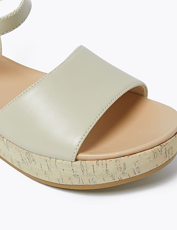 Ankle Strap Flatform Open Toe Sandals
