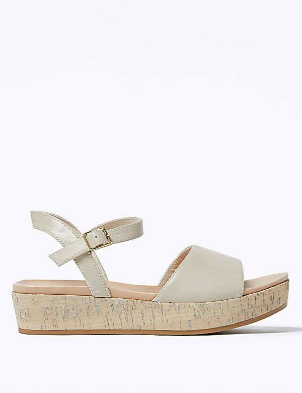 Ankle Strap Flatform Open Toe Sandals