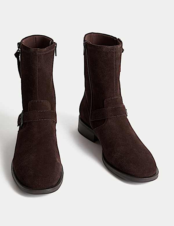 מגפוני זמש עם אבזם - IL