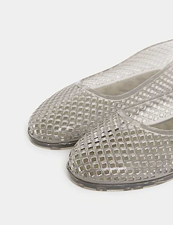 Ballerines à enfiler en plastique - CA