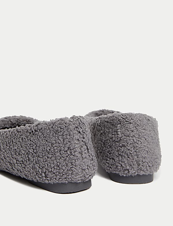 Sandal Balerina Jari Persegi Borg - ID