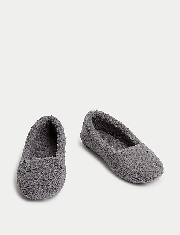 Sandal Balerina Jari Persegi Borg - ID