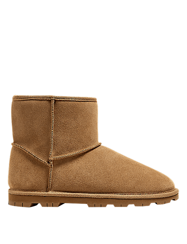 Suede Stain Resistant Faux Fur Lining Boots