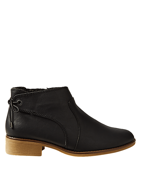 Block Heel Ankle Boots