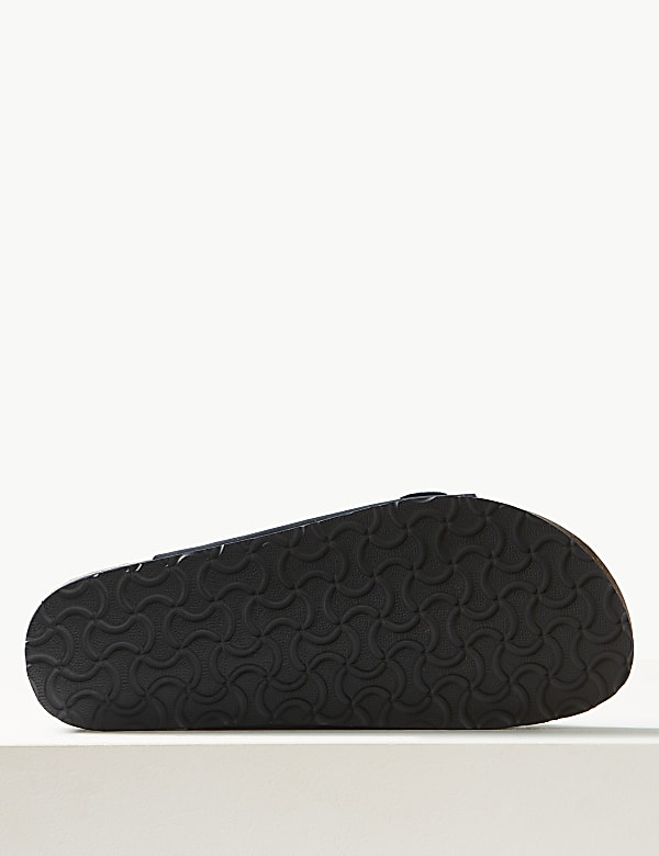 Leather Footbed Sandals