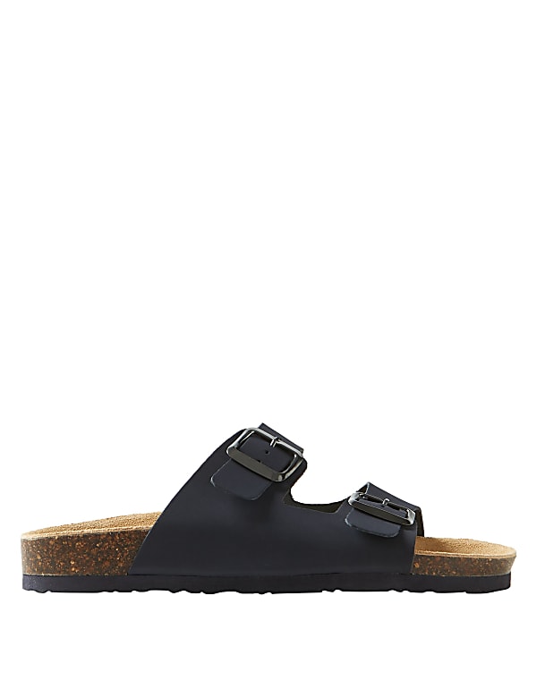 Leather Footbed Sandals
