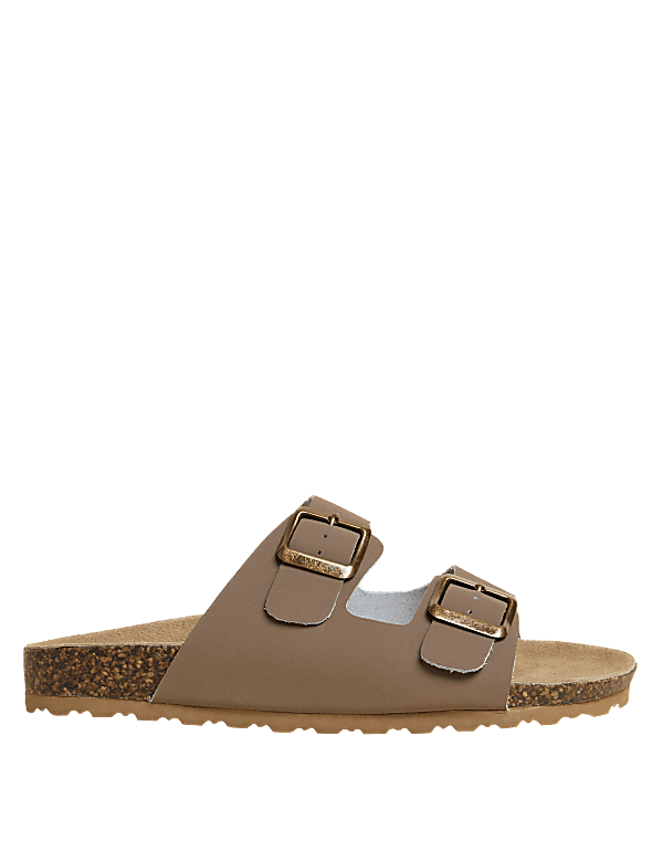 Leather Footbed Sandals