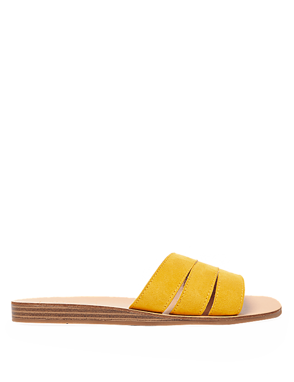 Flat Open Toe Mules