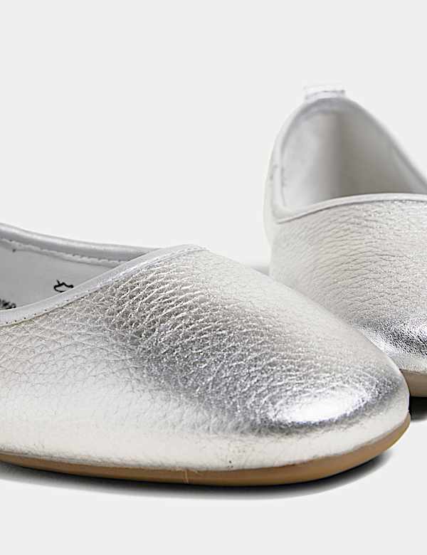 Leather Ballet Pumps