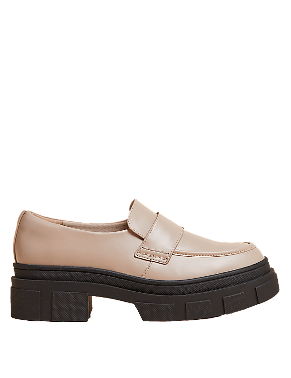 Chunky Flatform Loafers