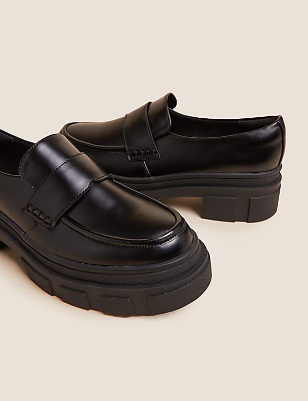 Chunky Flatform Loafers