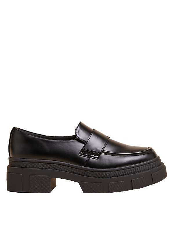 Chunky Flatform Loafers