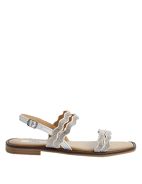 Sparkle Flat Sandals