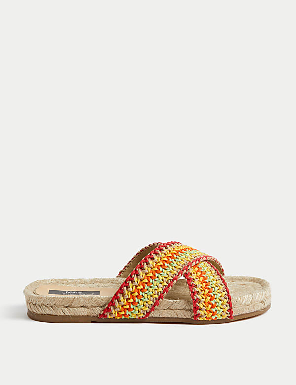 Buy Woven Crossover Flat Espadrilles at Marks Spencer