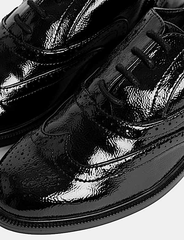 Patent Flat Brogues - RO