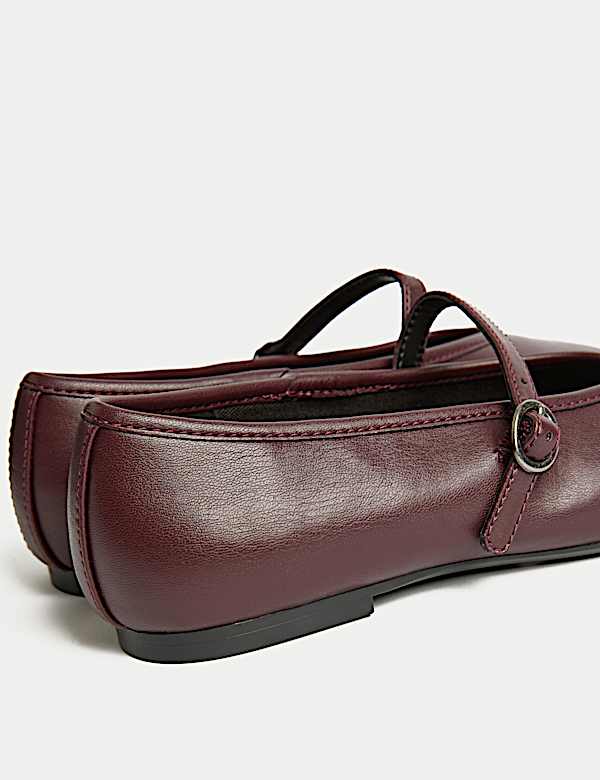 Strappy Flat Ballet Pumps - AL