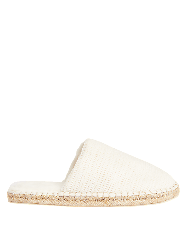 Knitted Mule Slippers