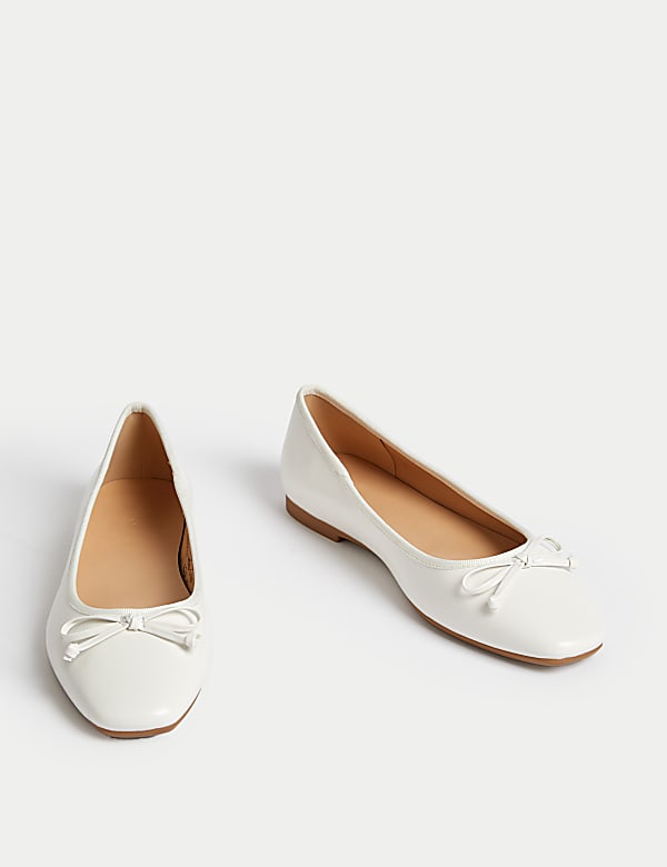 Bow Flat Ballet Pumps - ES