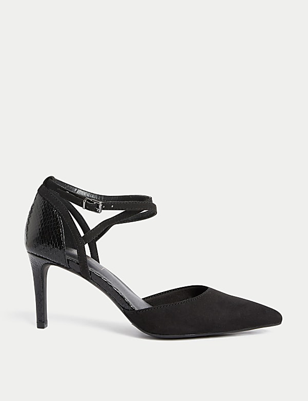 Wide Fit Stiletto Heel Court Shoes - IT