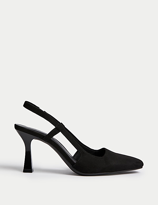 Black stiletto shoes discount