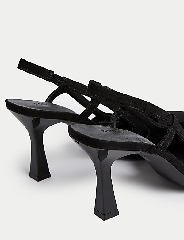 Stiletto Heel Slingback Shoes - JO