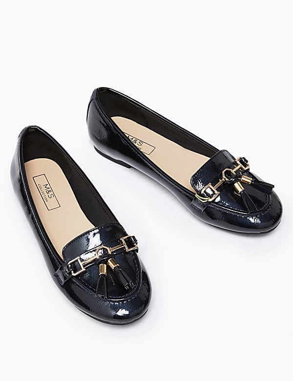 Tassel Trim Loafers