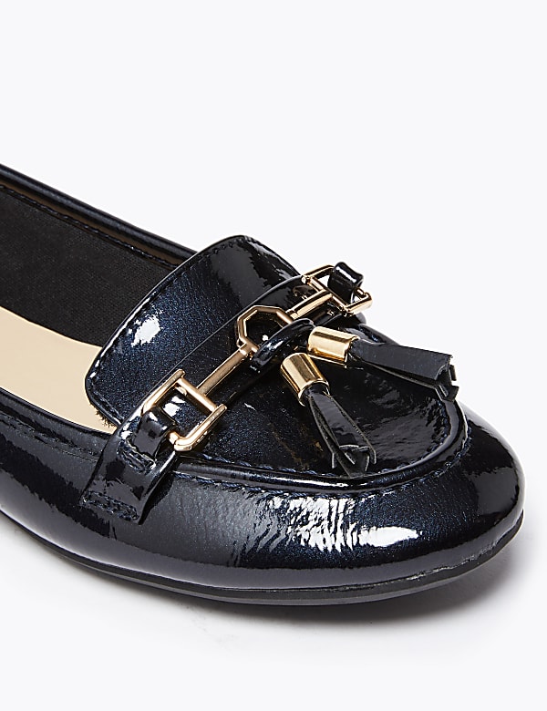 Tassel Trim Loafers