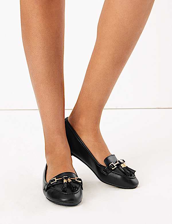 Tassel Trim Loafers