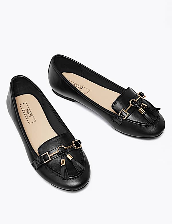 Tassel Trim Loafers