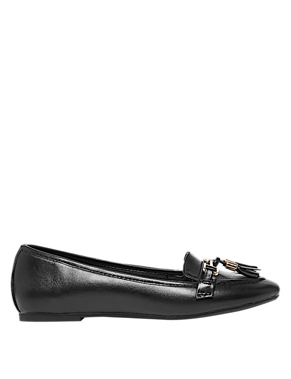 Tassel Trim Loafers