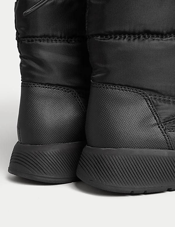 Quilted Flatform Walking Boots - IT