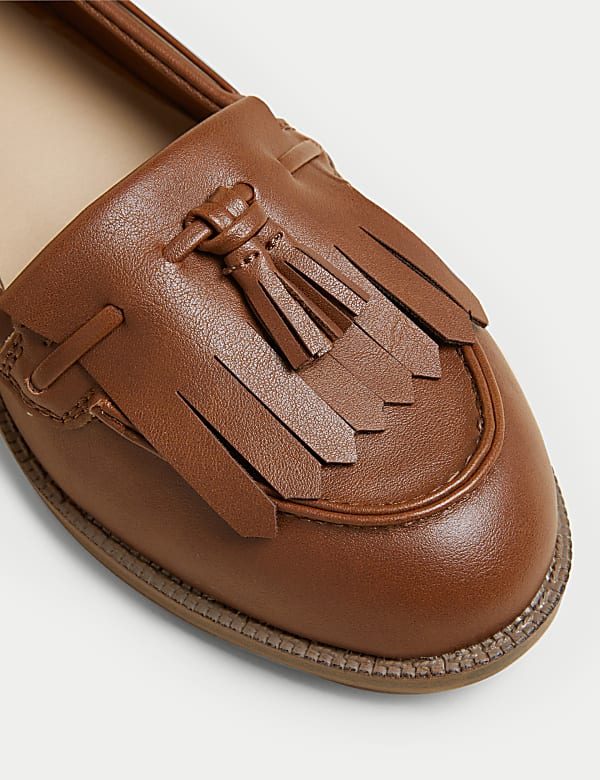 Patent Tassel Loafers