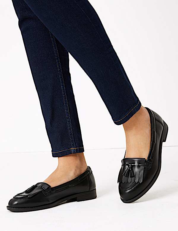 Patent Tassel Loafers