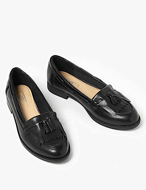 Patent Tassel Loafers